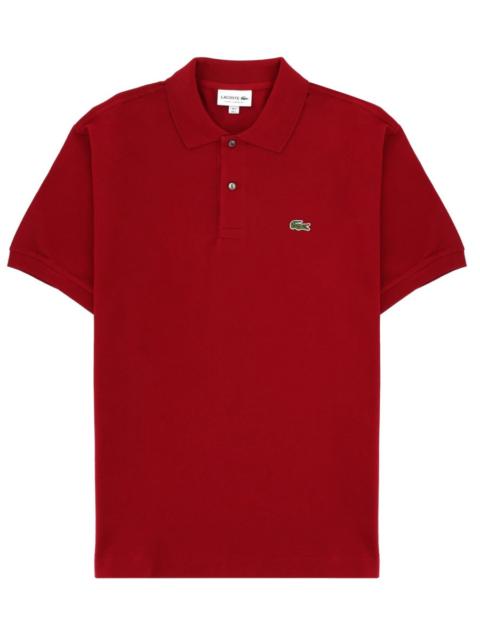 LACOSTE POLO IN COTONE CON LOGO