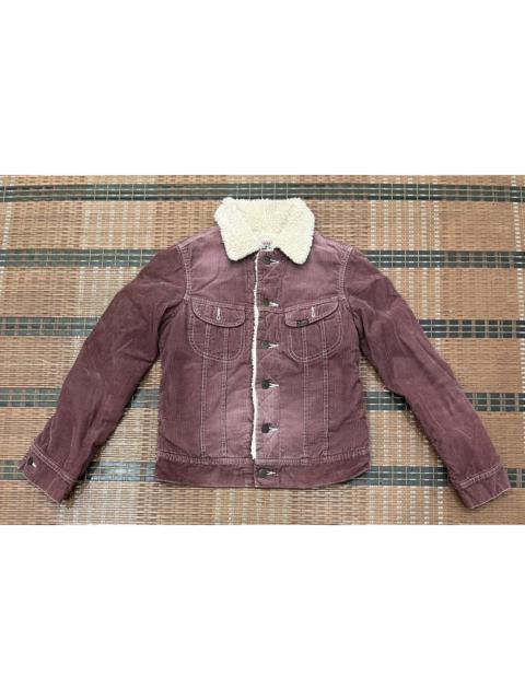Other Designers Lee Storm Rider Sherpa Corduroy Jacket