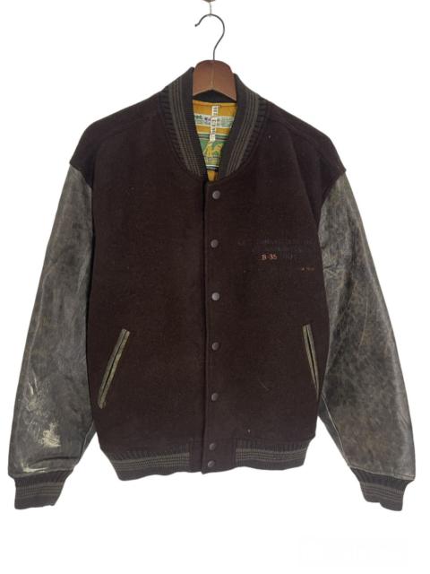 Other Designers VINTAGE VARSITY LEATHER US MACHOPE