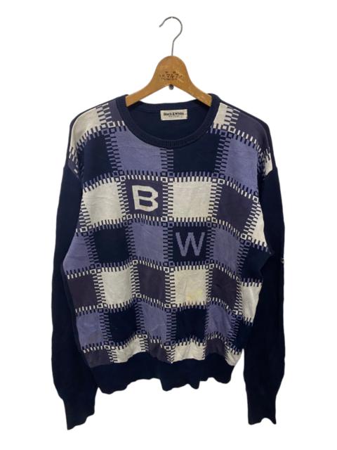Other Designers Vintage - Vintage Black&White Sportwear Knitwear