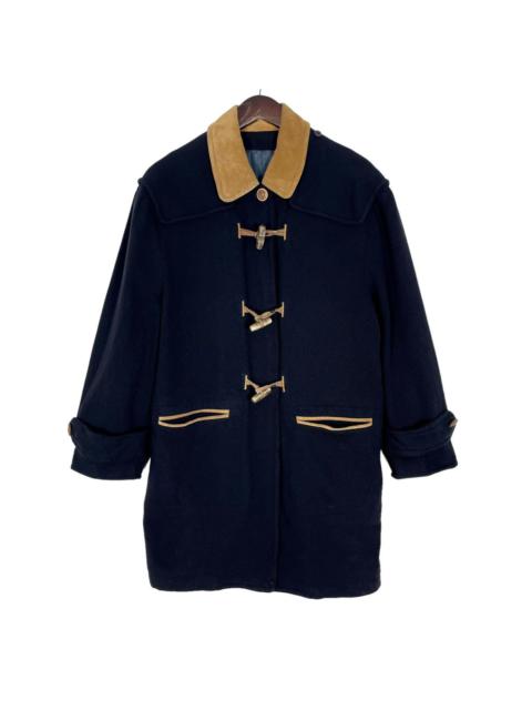 Vintage Trussardi Duffle Coats Navy