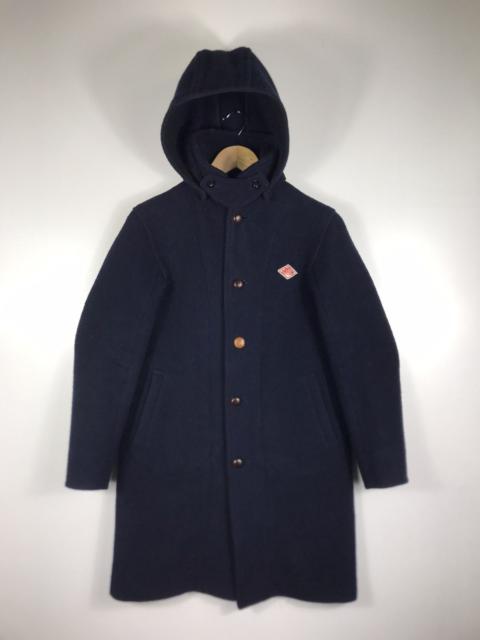 Other Designers 🔥Danton Wool Hooded Button Long Jacket