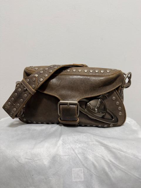 Vivienne Westwood Vivienne Westwood "Queen Mother" Biker Rivet Bag