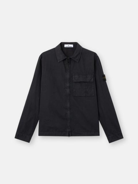 Stone Island 1200008 BRUSHED ORGANIC COTTON CANVAS 'OLD' EFFECT