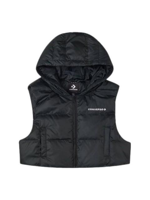 Converse (WMNS) Converse Convertible Long Down Jacket 'Black' 10021982-A02