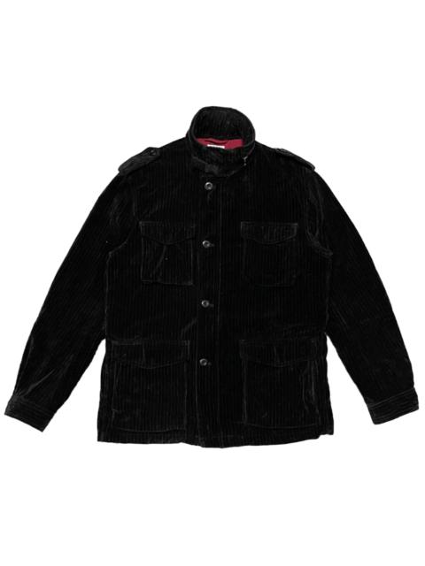Other Designers Japanese Brand - Vintage Allix Design Wear Velvet Multi Pocket Jacket Lined