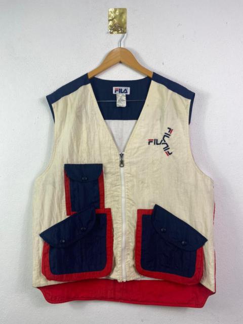 Other Designers Vintage Fila Nylon Vest