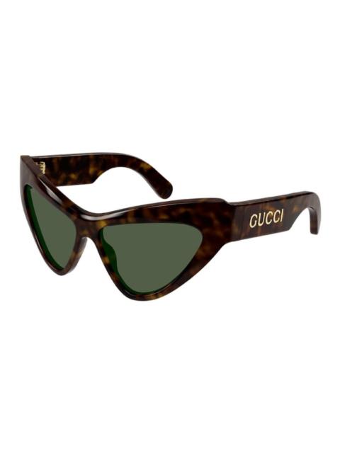 GUCCI Gucci Ladies Black Cat Eye Sunglasses GG1294S 004
