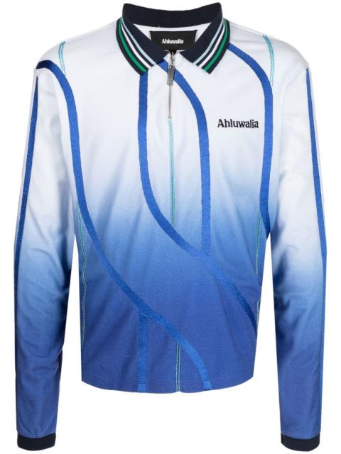 Expression long-sleeve polo shirt