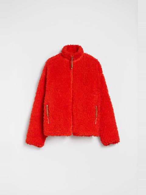 Cotton Fleece Zip-Up Jacket