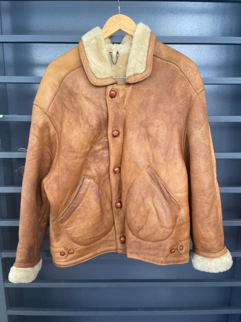 Other Designers Vintage - Authentic WOOLED lambskin leather jacket
