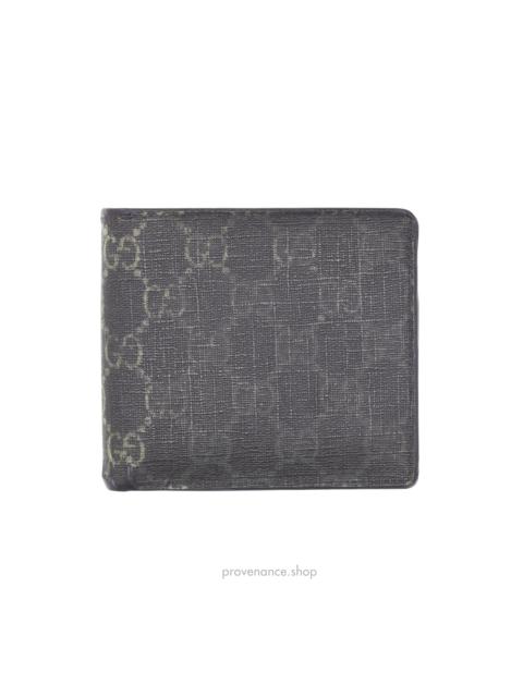 GUCCI Gucci GG Supreme Bifold Wallet - Black