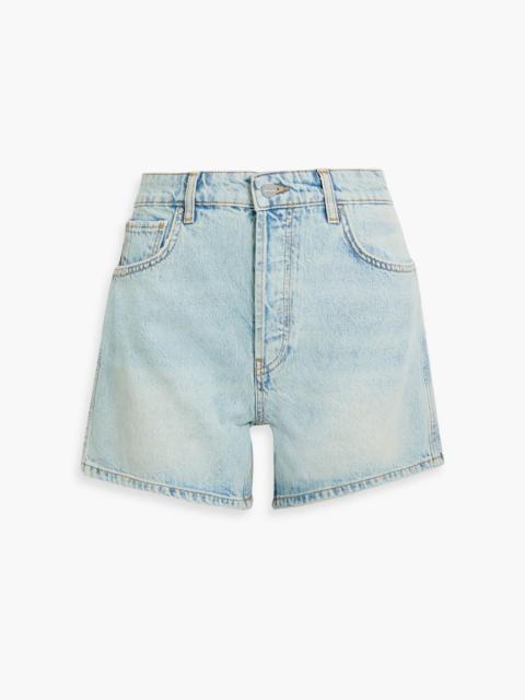 ANINE BING Dalton distressed denim shorts