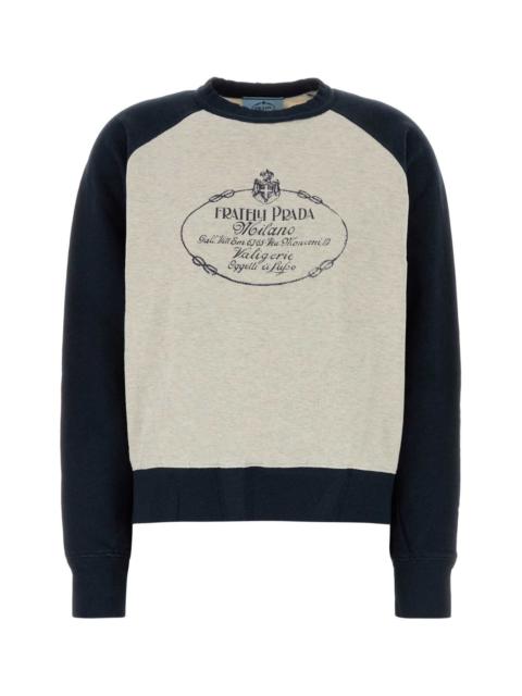 Prada Prada Women Two-Tone Cotton Sweatshirt
