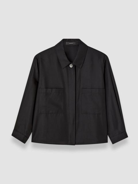 JOSEPH Satie Soft Cotton Silk Shirt