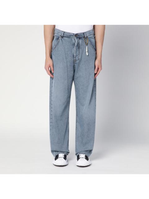 DARKPARK Wide-leg Donte blue washed jeans