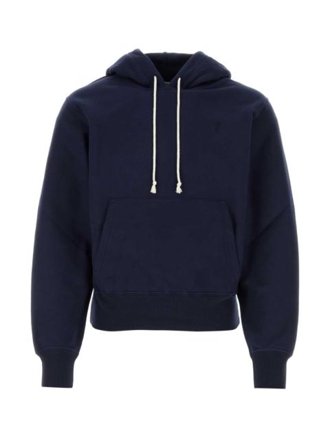 SAINT LAURENT Saint Laurent Men Midnight Blu Cotton Sweatshirt