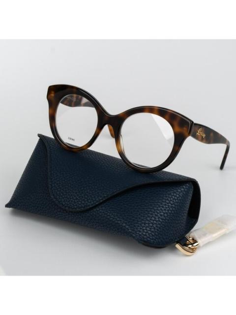 Loewe Loewe CURVY Women Eyeglasses Havana Round LW50074I 052 NEW AUTHENTIC
