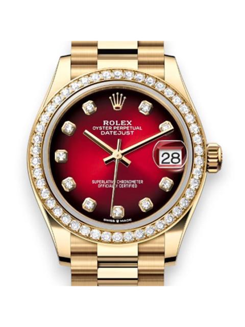 ROLEX Rolex Datejust Automatic Chronometer Diamond Ladies Watch M278288RBR-0041