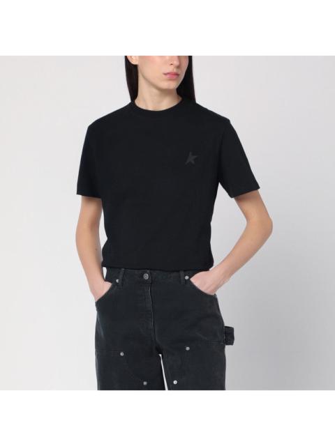 Golden Goose Golden Goose Star Black Crew-Neck T-Shirt Women