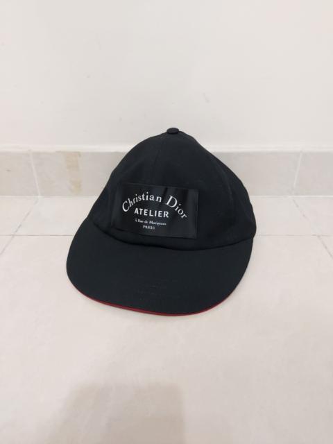 Dior Christian Atelier Patch Wool Cap