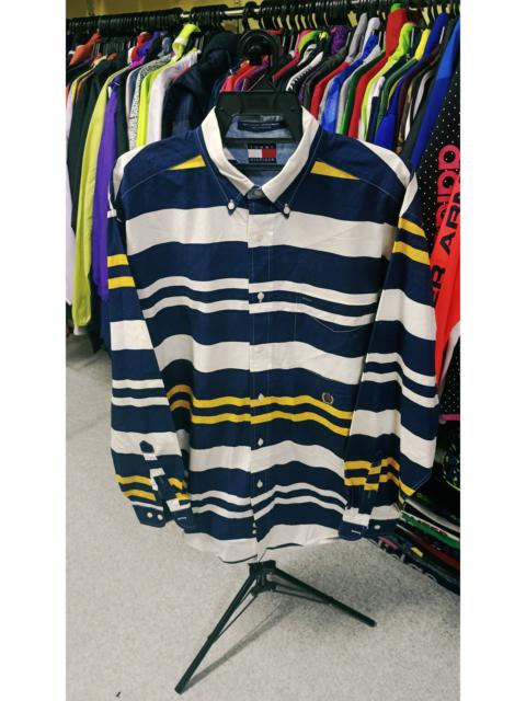 Other Designers Tommy Hilfiger × Vintage - Vintage Tommy Hilfiger Long Sleeve Button Up Shirt