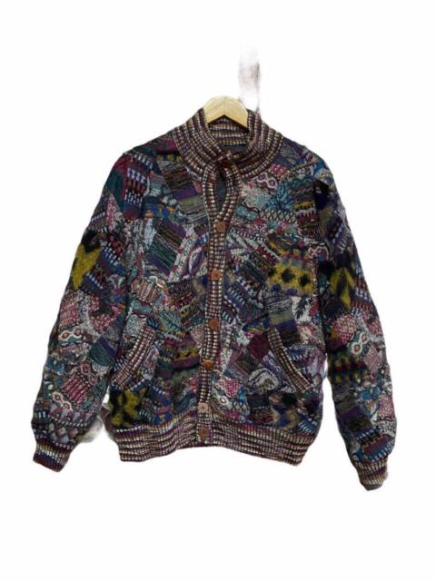 Other Designers Vintage - Vintage Patchwork Coogi Style Jacket