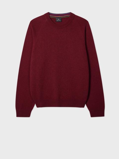 Paul Smith Dark Red Merino Wool Sweater