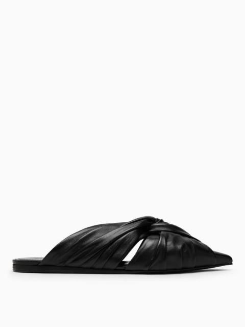 GIVENCHY TWIST FLAT MULE IN