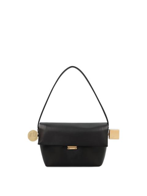 JACQUEMUS Jacquemus Rond Carré Leather Crossbody Bag