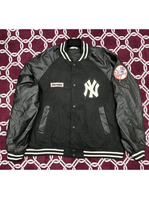 Other Designers New York Yankees MLB X Perushu Varsity Jacket