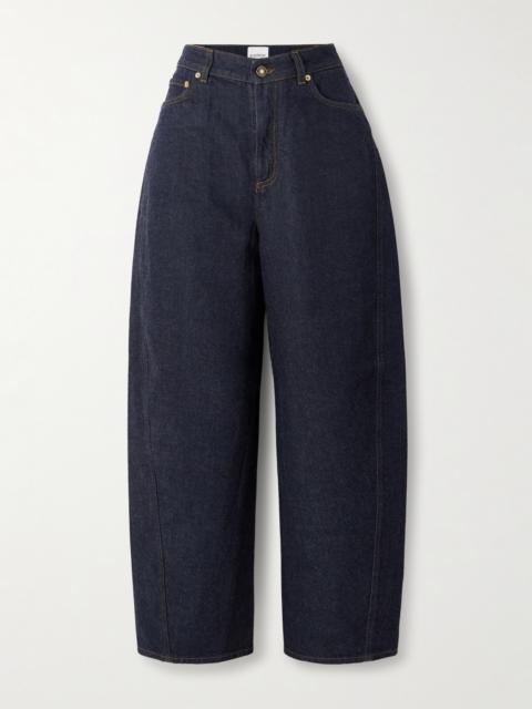 Givenchy Cropped High-rise Barrel-leg Jeans