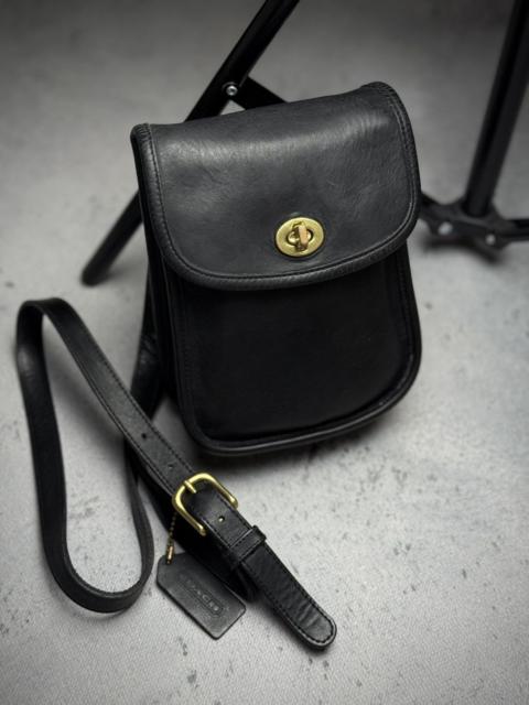 Other Designers Vintage Coach Sidepack 9978 Leather Crossbody Mini Messenger