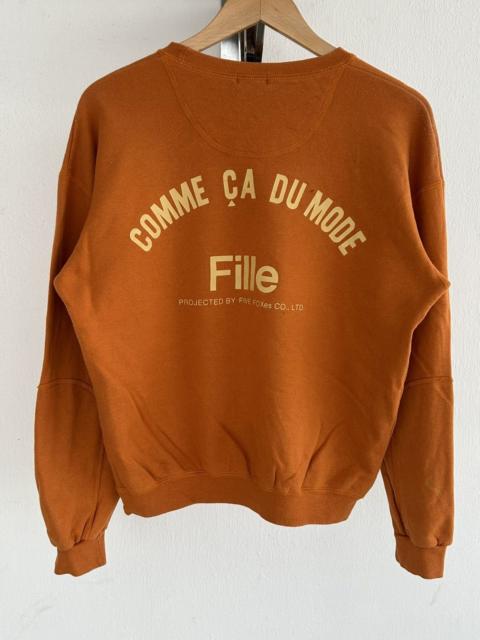 Other Designers Comme Ca Ism - Comme Ca Du Mode Sweat Orang Backhit