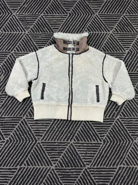 Vintage GYDA Japanese Punk Style Sherpa Jacket
