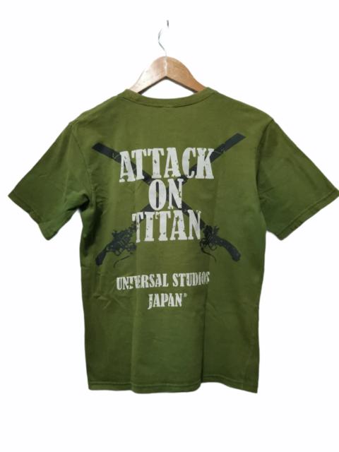 Other Designers Vintage - Vintage Attack On Titan Japan Anime Tee Akira Evangelion