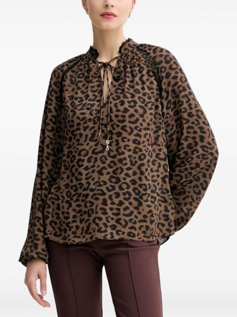 GUESS USA animal-print top