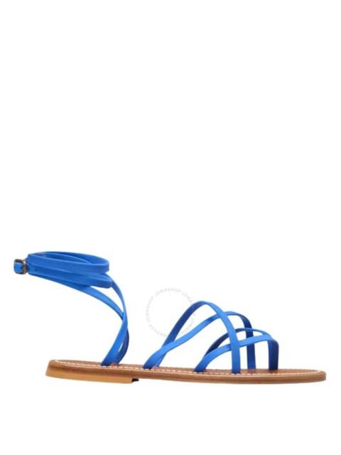 Other Designers K Jacques Criss-Cross Strap Zenobie Sandals