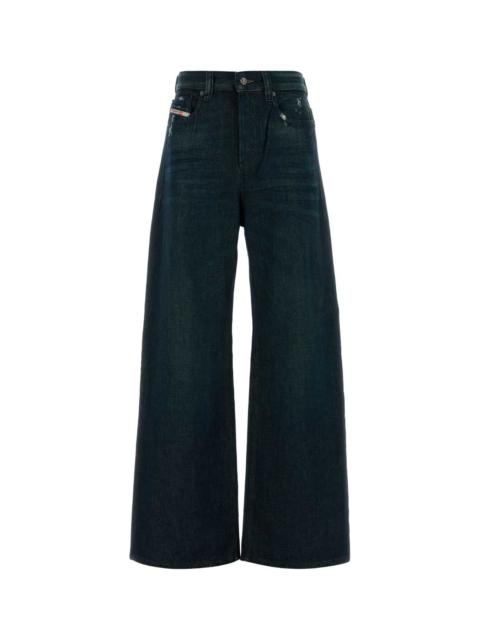 Diesel Diesel Women Dark Blue Denim Jeans