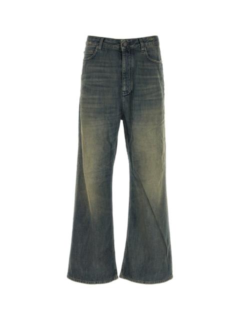 BALENCIAGA Denim wide-leg jeans
