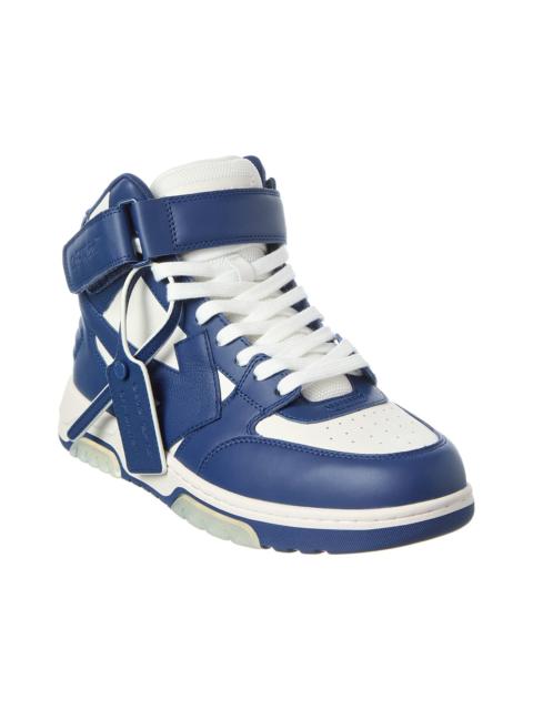 Off-White Off-White™ Out Of Office Leather Mid-Top Sneaker