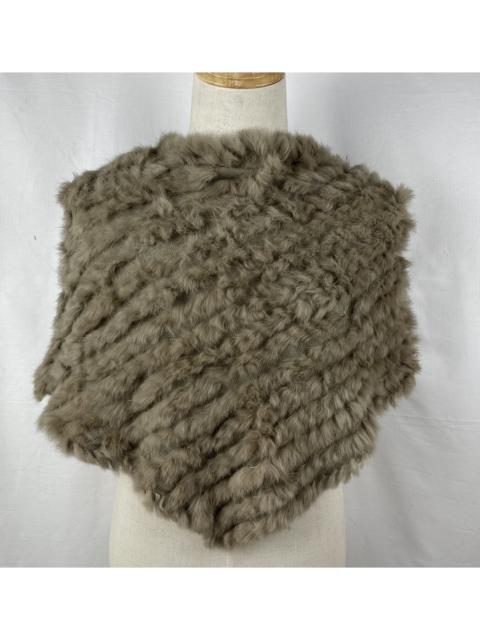 Other Designers Mink Fur Coat - fur poncho capes cloak
