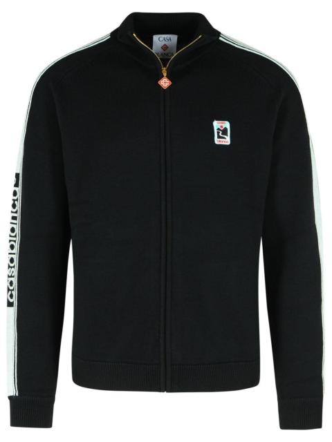 CASABLANCA Casablanca Black Merino Wool Sweatshirt Men