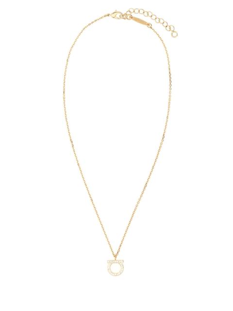 FERRAGAMO Salvatore Ferragamo Women Gold Metal Gancini Necklace