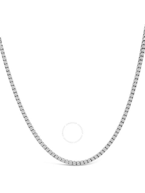 Haus Of Brilliance - Haus of Brilliance 14K White Gold 10 3/4 Cttw Lab Grown Diamond Tennis Necklace