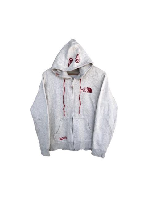 Other Designers Vintage - Vtg The North Face Zip Up Hoodie distressed style