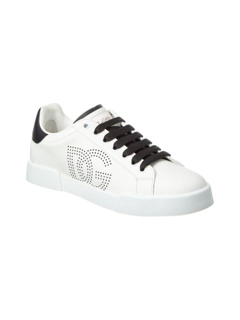 Dolce & Gabbana Dolce & Gabbana Portofino Leather Sneaker