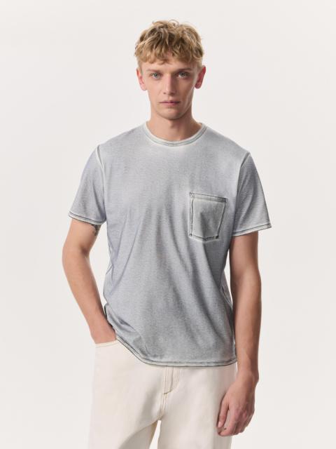 rag & bone Washed Cotton Jersey Pocket T-Shirt