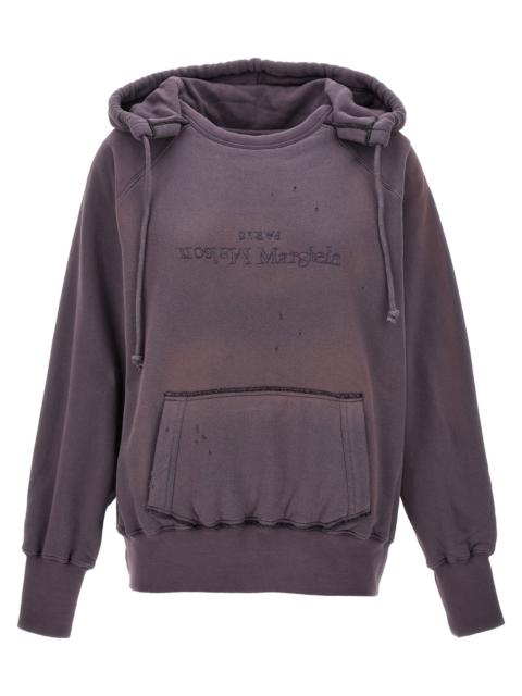 Maison Margiela Maison Margiela Women 'Logo Reverse' Hoodie
