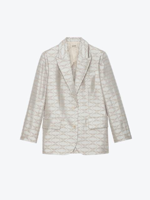 Zadig & Voltaire Vicka Wings Jacquard Blazer